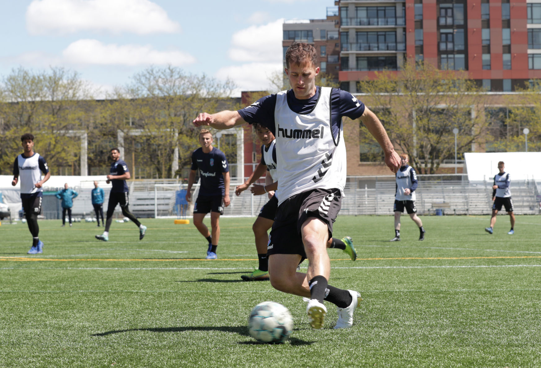 Forward Madison players practice